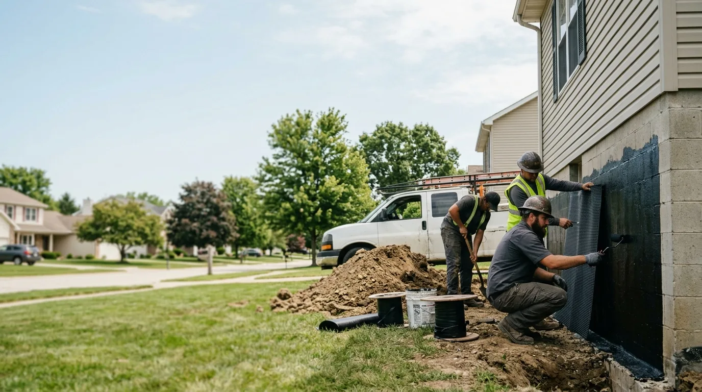 Basement Waterproofing in Lindenwood, IL near me